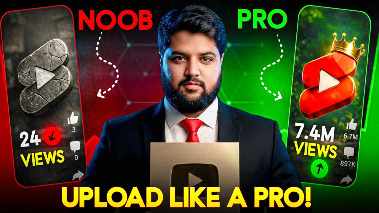 Shorts Viral Karne Ka PRO Method 🤫 | YouTube Shorts Kaise Upload Kare (2026)
