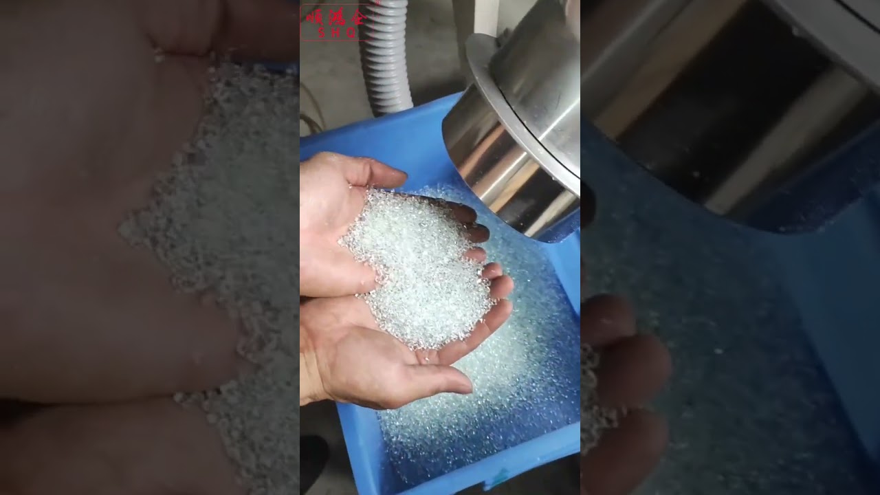 Transparent pmma acrylic Dana Machine pmma recycle pmma scrap powder make pellets machine