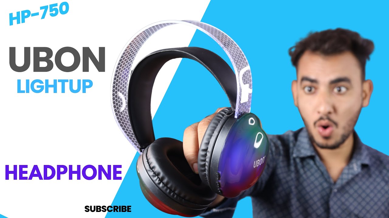 Ubon HP-750 Bluetooth Headphones 🎧 | Best Ubon Headphones Under ₹1500 | Full Review #hinditechlens 
