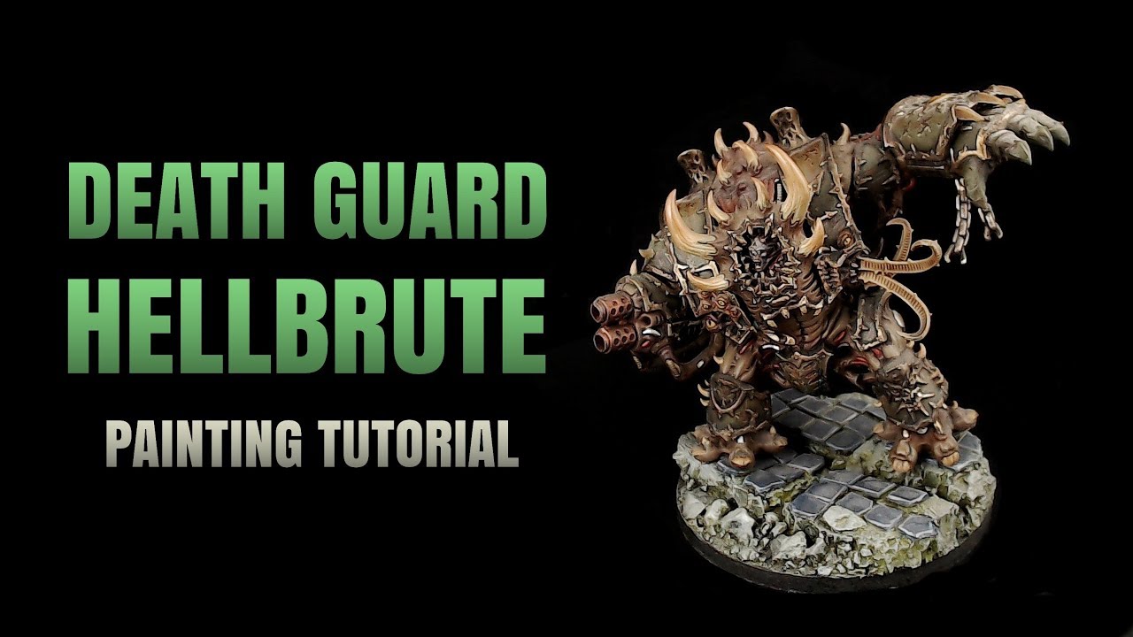 How To Paint A Hellbrute Nurgle Theme