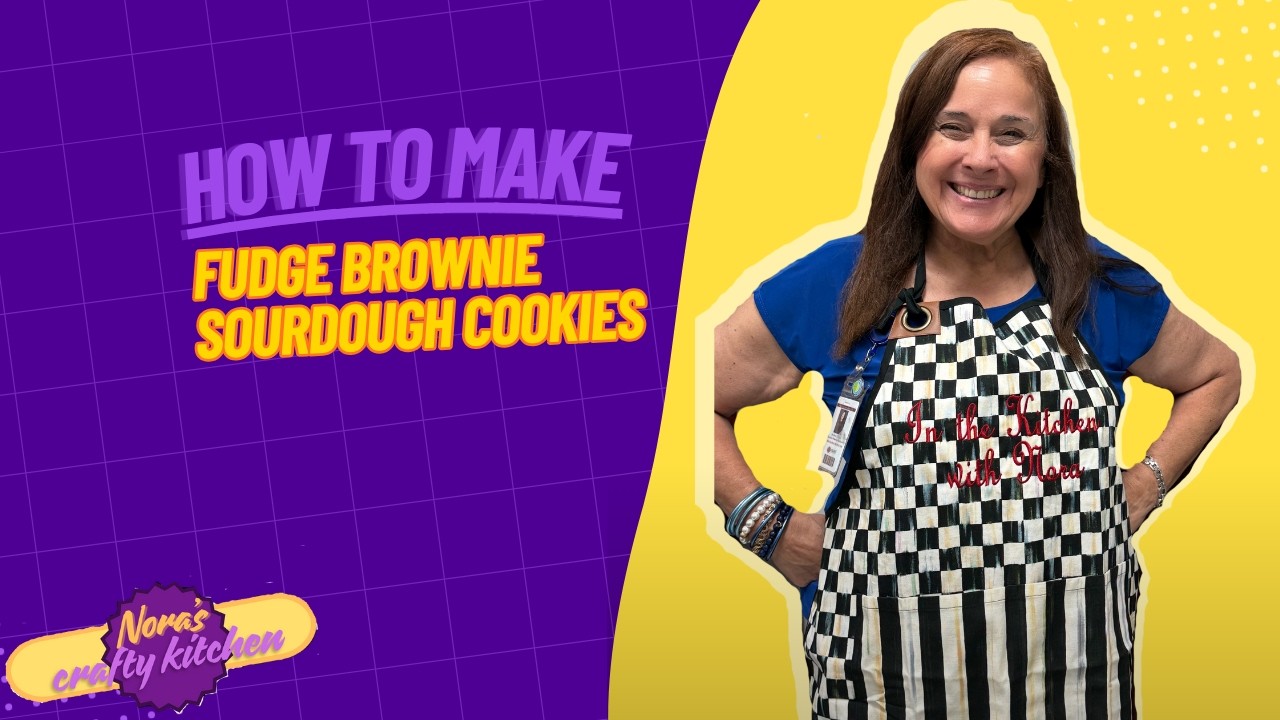 How to make Sourdough Fudge Brownie Cookies (Discard)