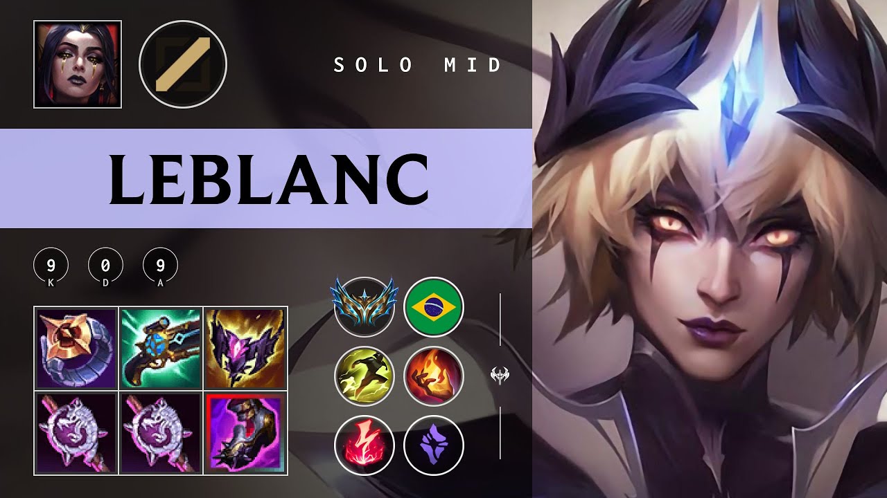 LeBlanc Mid vs Aurora - BR Challenger Patch 25.22