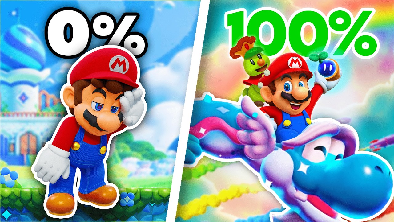 I Played 100% Of Mario Wonder... It Was Truly Wonderful