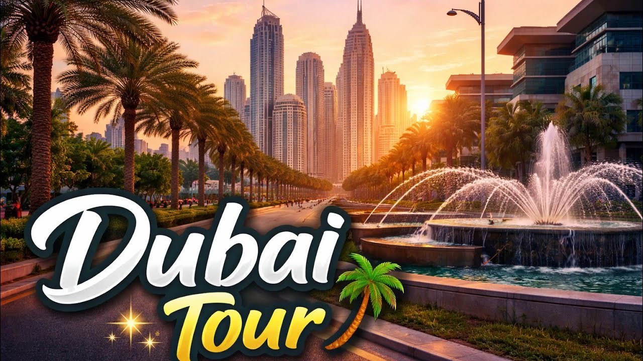 Dubai Tour 🌴 | Dubai ki Shaam, Khoobsurat Raaste aur Sukoon Bhare Pal ✨