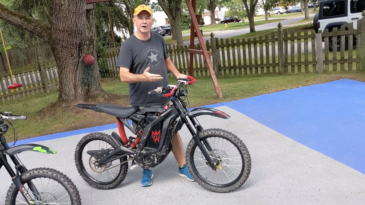 Sur Ron RST Killah Fork issue - LUBE 'EM!