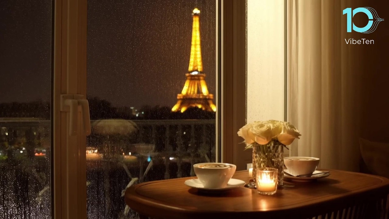 VibeTen | Romantic Paris — 10 Hours Deep Dive & Cozy Ambience (High-Fidelity)