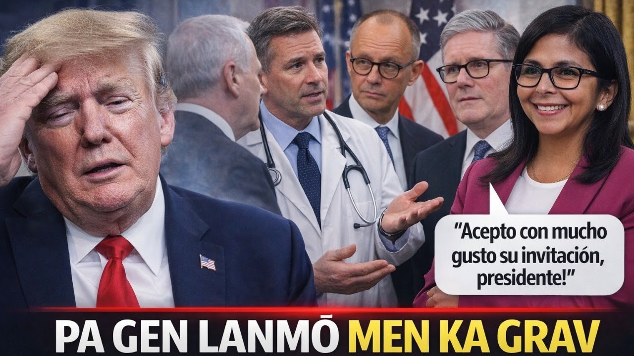 GWO ALÈT SOU SANTE TRUMP, YON MEDSEN MANDE PALMANTÈ YO YON ANKÈT SOU SA, DELCY TRAYI TRAYI NÈT?