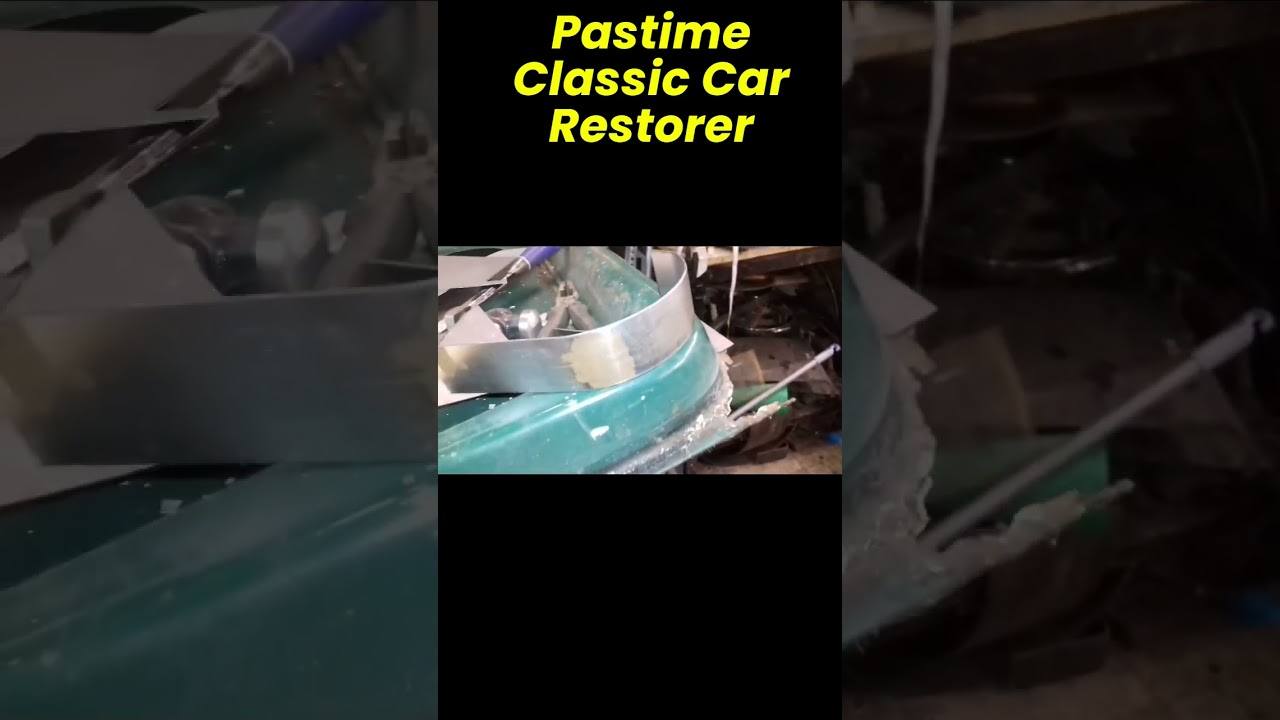 Rust repair to the door bottom of my Classic Car, 