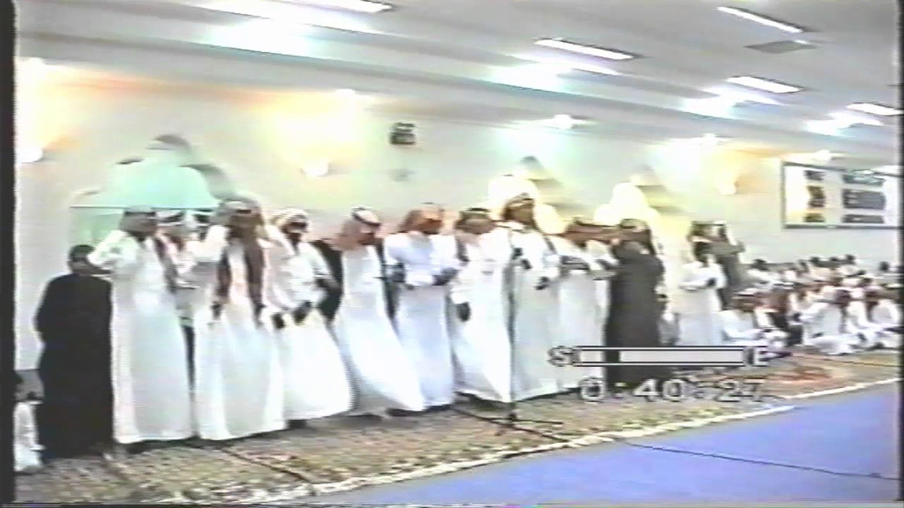 مطلق الثبيتي و حبيب العازمي ( ياليت سود اليالي نجمها ماظهر ) 21-10-1415 هـ