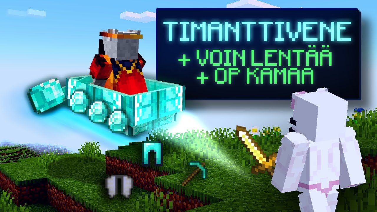 Minecraft Manhunt, mutta VENEET on OP