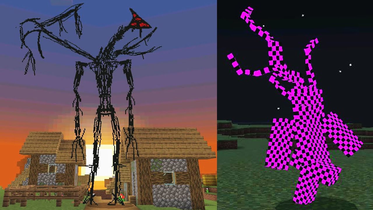 The Broken Script horror addon in Minecraft PE