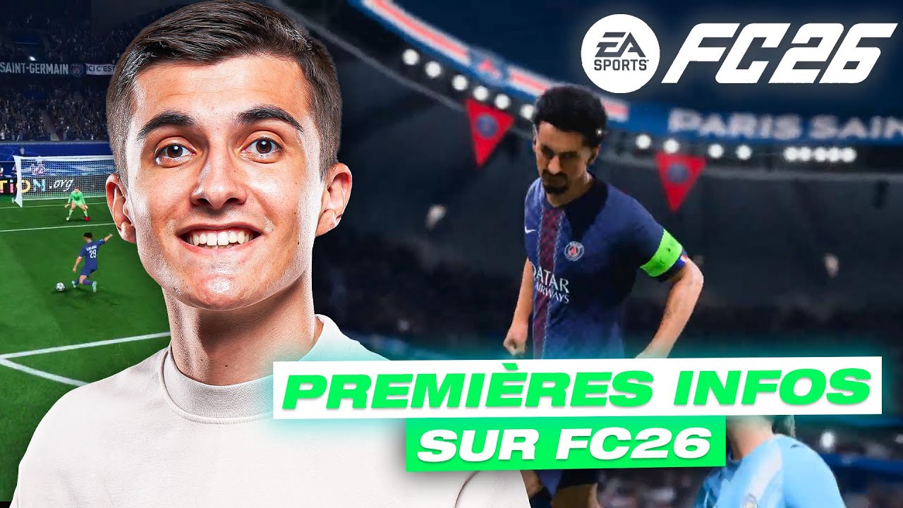 FC26 : Les Premières Infos et Nouveautés du Trailer ! (Gameplay, Ultimate Team, Carrière…)