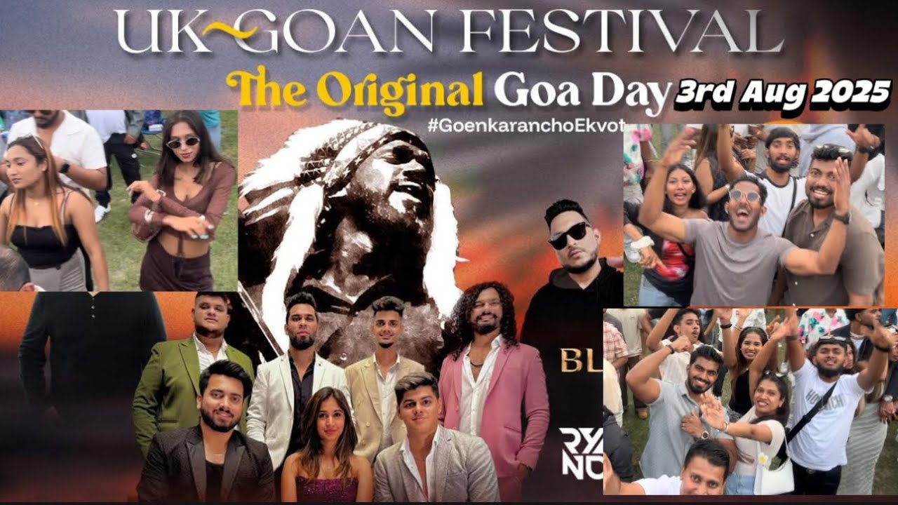 The Original Goa Day Aug 2025| UK Goan Festival | New Konkani Songs 2025 | Goan Weddings | Tiatr
