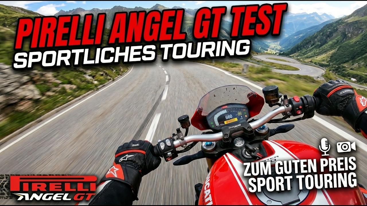 Pirelli Angel GT Test auf Ducati Monster 1200: Sportliches Touring zum guten Preis