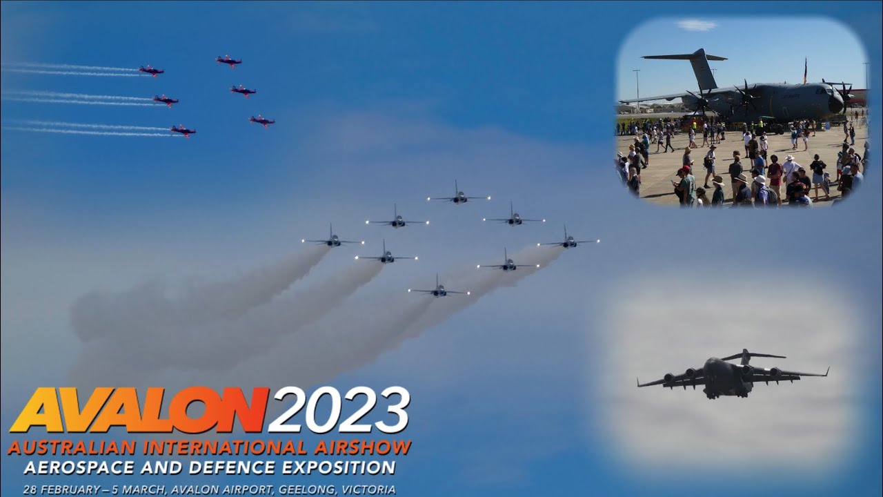 Australian International Airshow 2023! Black Eagles, Roulettes, Defence Force’s + More & Static!