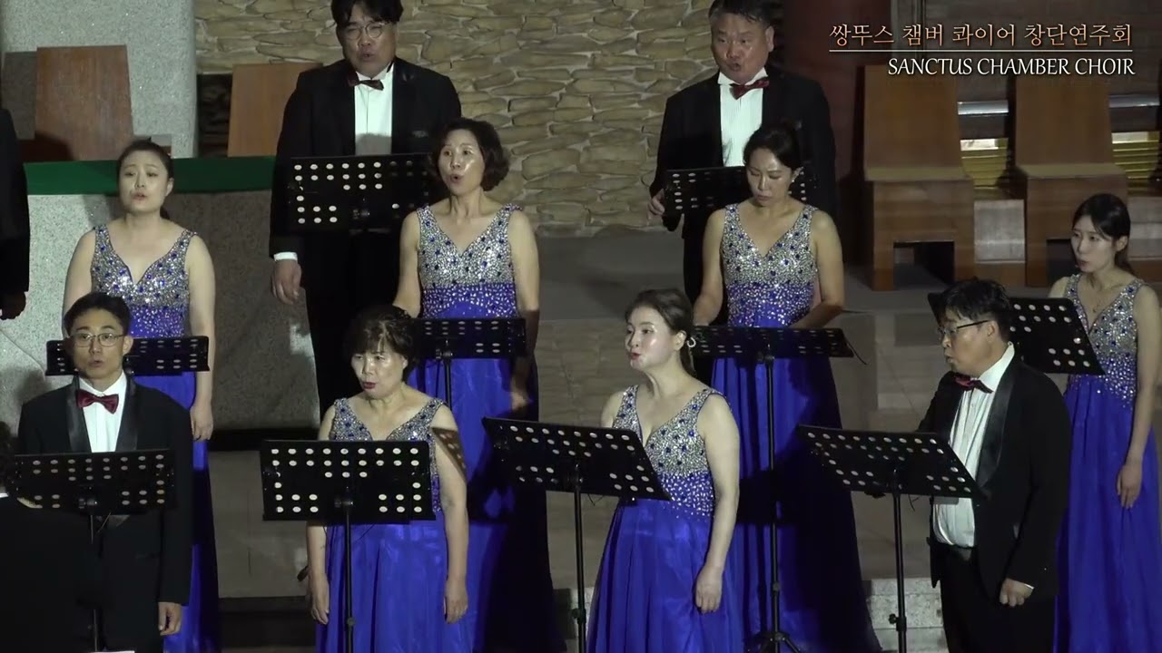 십자가/조성은 곡/쌍뚜스 챔버콰이어(Sanctus chamber choir) 노래