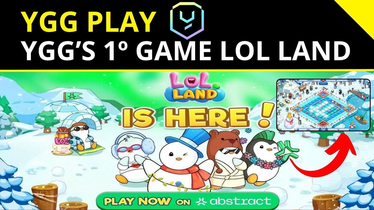 Yield Guild Games introduces YGG Play and lauches LOL Land on Abstract!