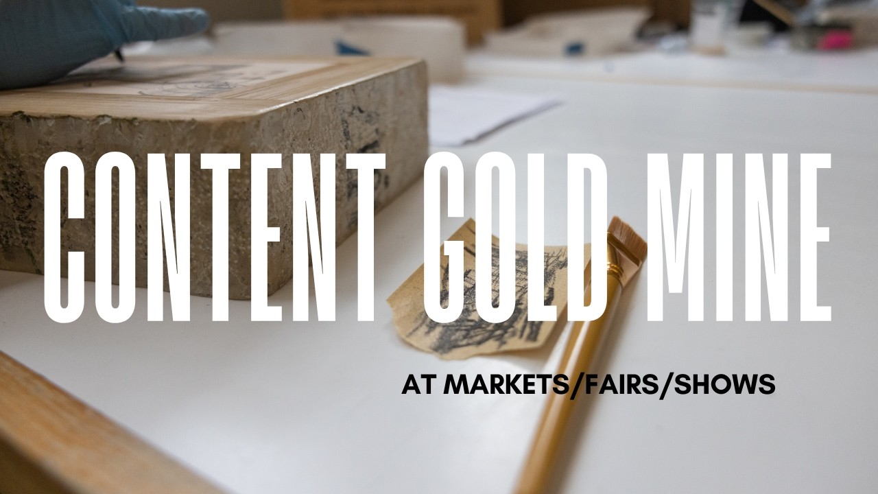 Turn Any Market Pop UP or Expo Into Marketing Gold: 3 Content Ideas You Need