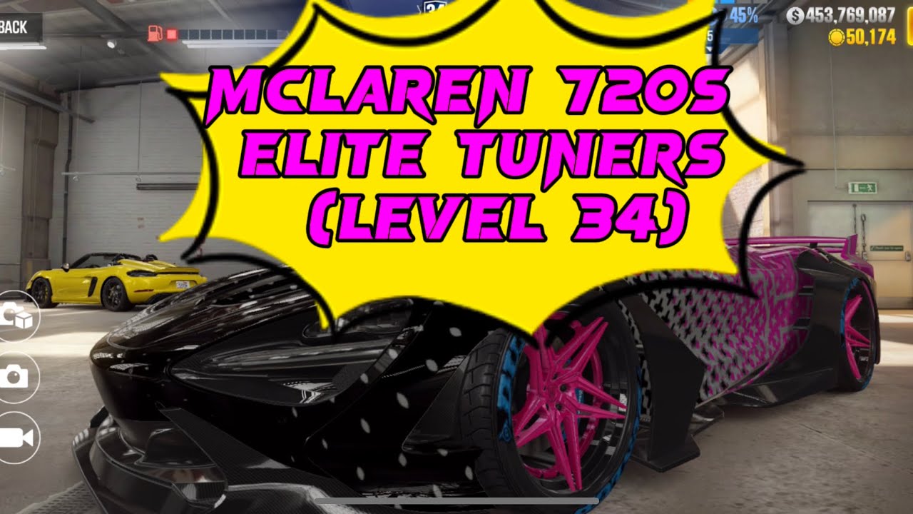 Csr2 ATLAS/Mclaren 720s elite tuners (level 34)9.2… in 9.6 lobby ⚒⚒⚒