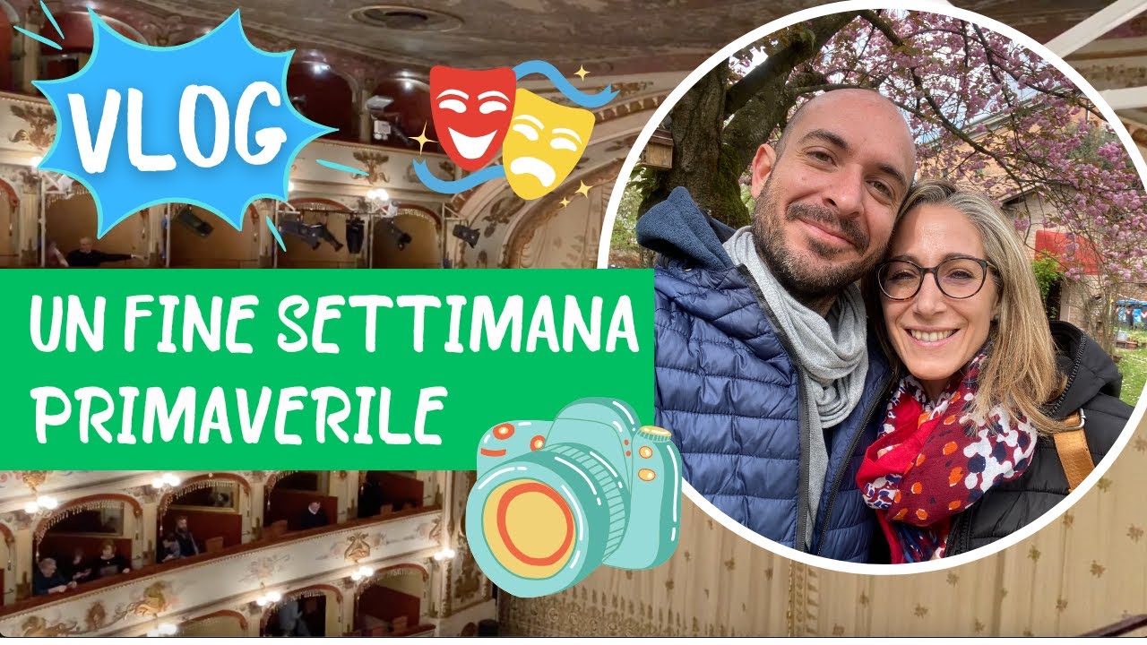 VLOG in italiano: una serata a teatro e una domenica nel Giardino dell'Amore #learnitalian