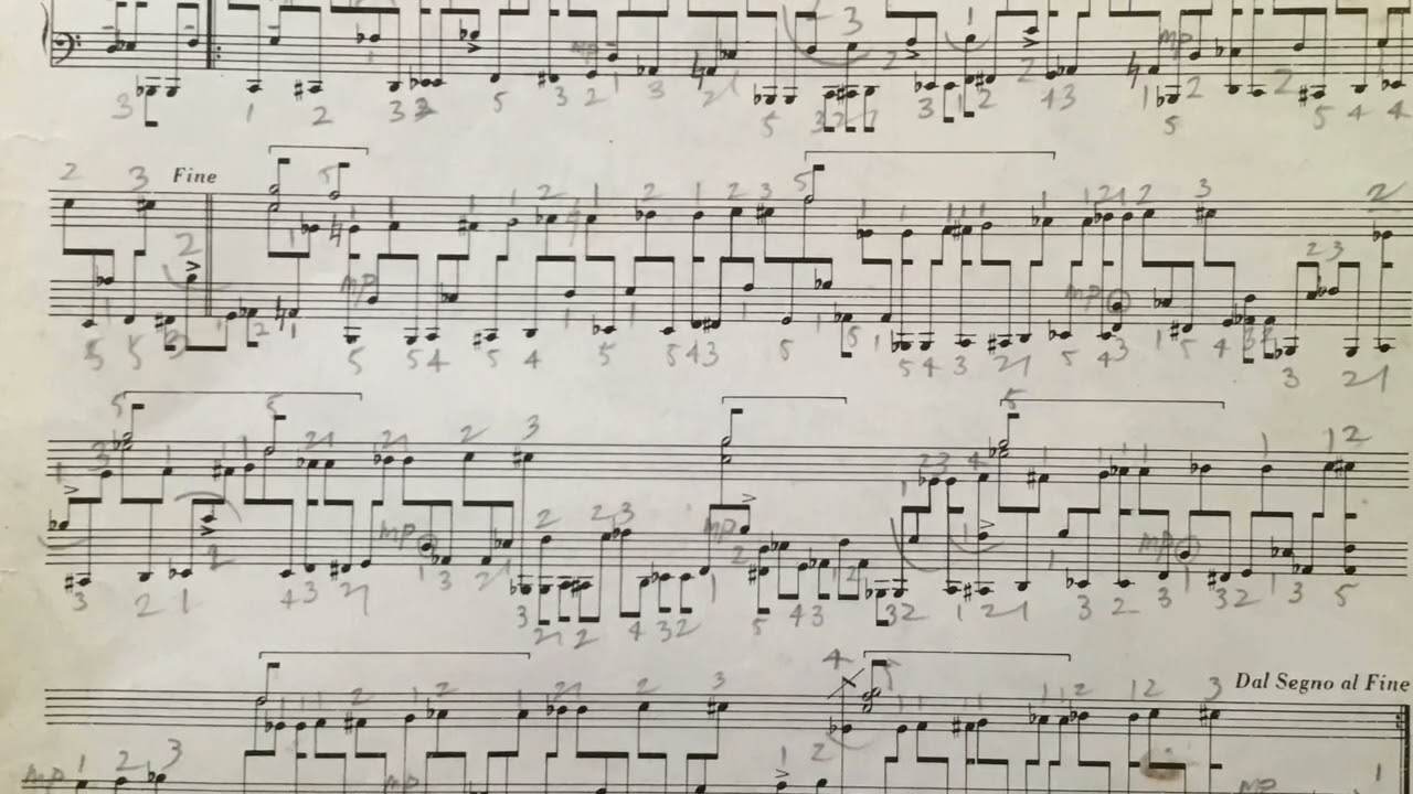 B.A.C.H by Aldo Clementi. Performed by James Clapperton. #minimalism #italy