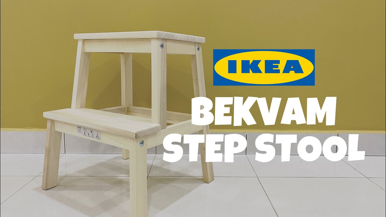 BEKVAM Step Stool Unboxing & Assembling | IKEA How To