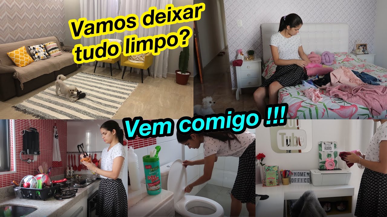 CASA LIMPÍSSIMA E ARRUMADA + DICAS DOMÉSTICAS