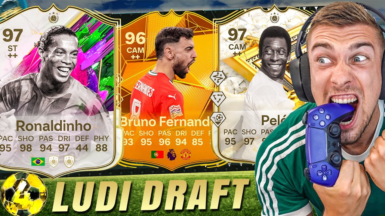 OSVAJAM NAJJAČI DRAFT DO SADA SA RONALDINHOM I PELEOM ! FC 25