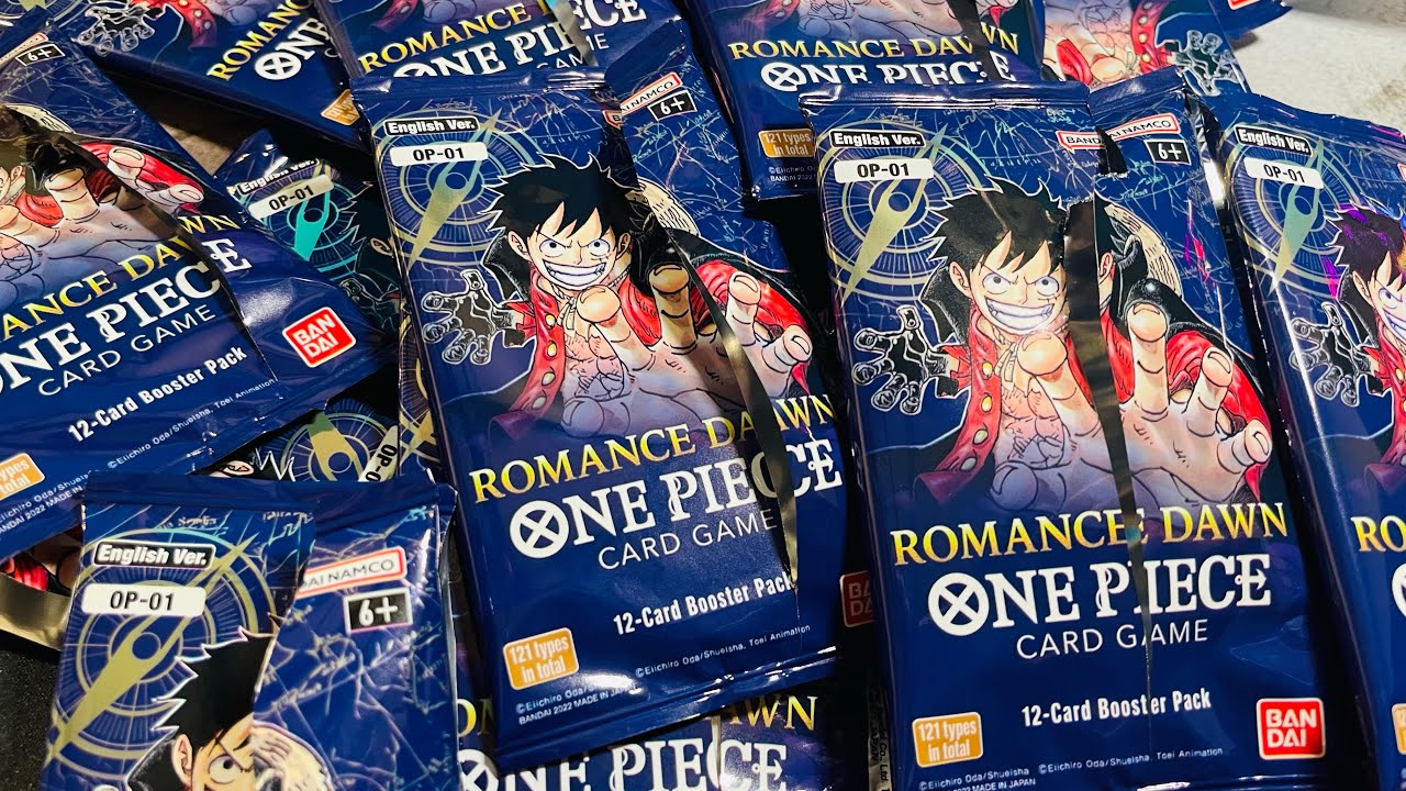 One Piece Romance Dawn booster box opening