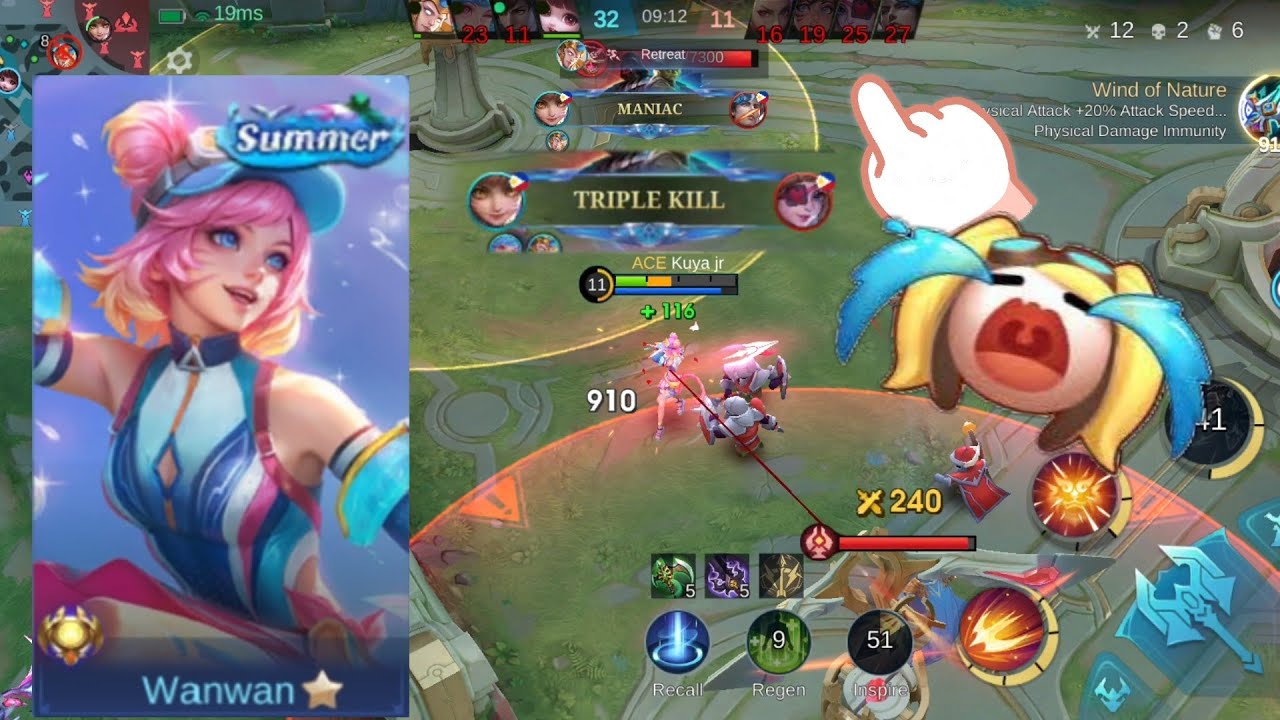 WANWAN BEST ITEMS BUILD 