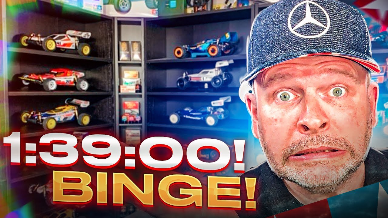 Out Of Control Tamiya Collection! (One Hour Thirty Nine Minute Massive Tamiya RC Binge Video!)