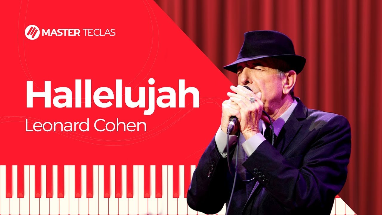 Leonard Cohen - Hallelujah - Piano tutorial - Master Teclas