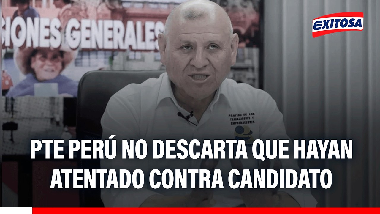 🔴🔵 Partido de Napoleón Becerra no descarta que hayan atentado contra candidato presidencial