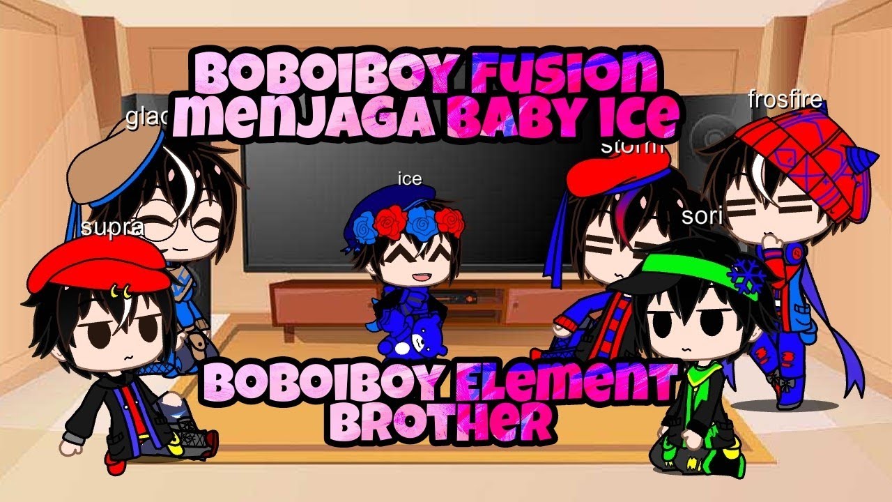 Boboiboy Fusion menjaga baby ice || Boboiboy Element brother|| by : They official