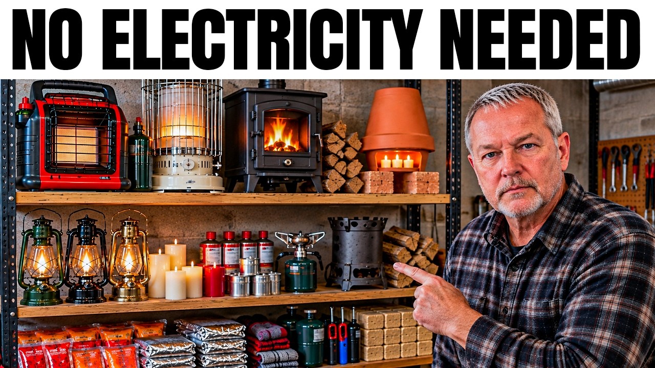 20 Heating Sources That Don't Need Electricity (Stockpile NOW)