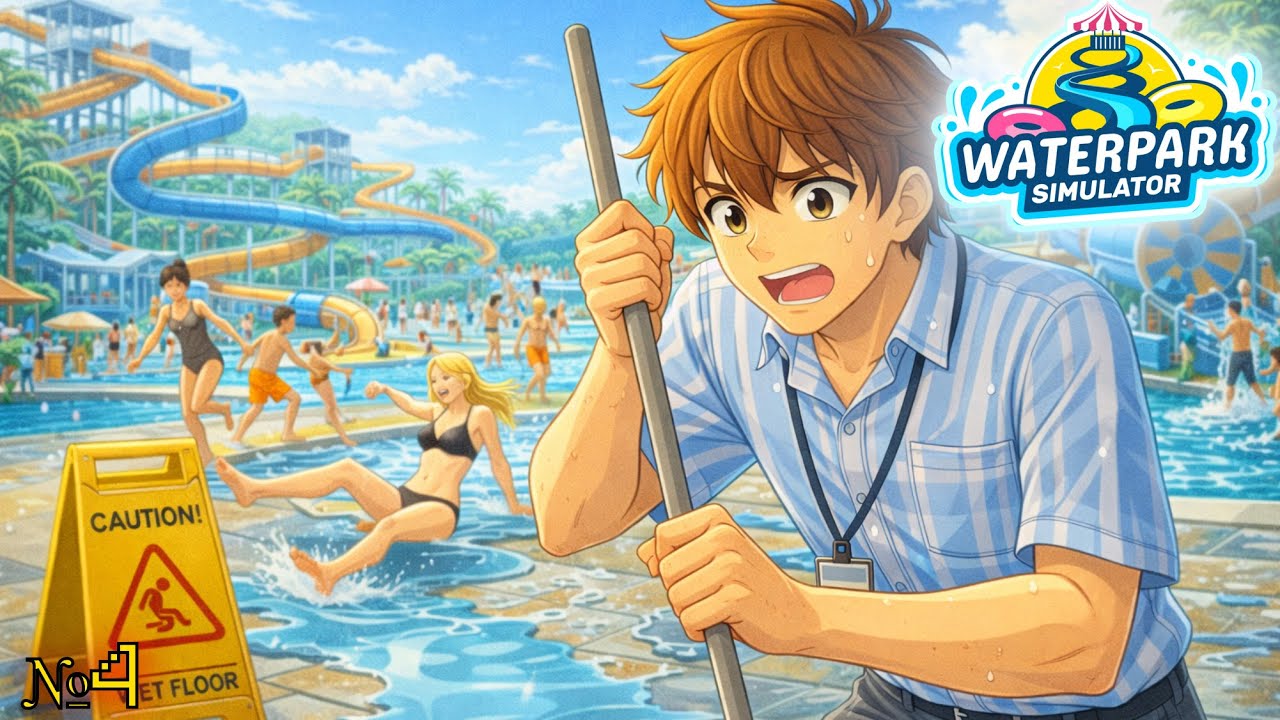 Но я же их предупреждал! | Waterpark Simulator #4