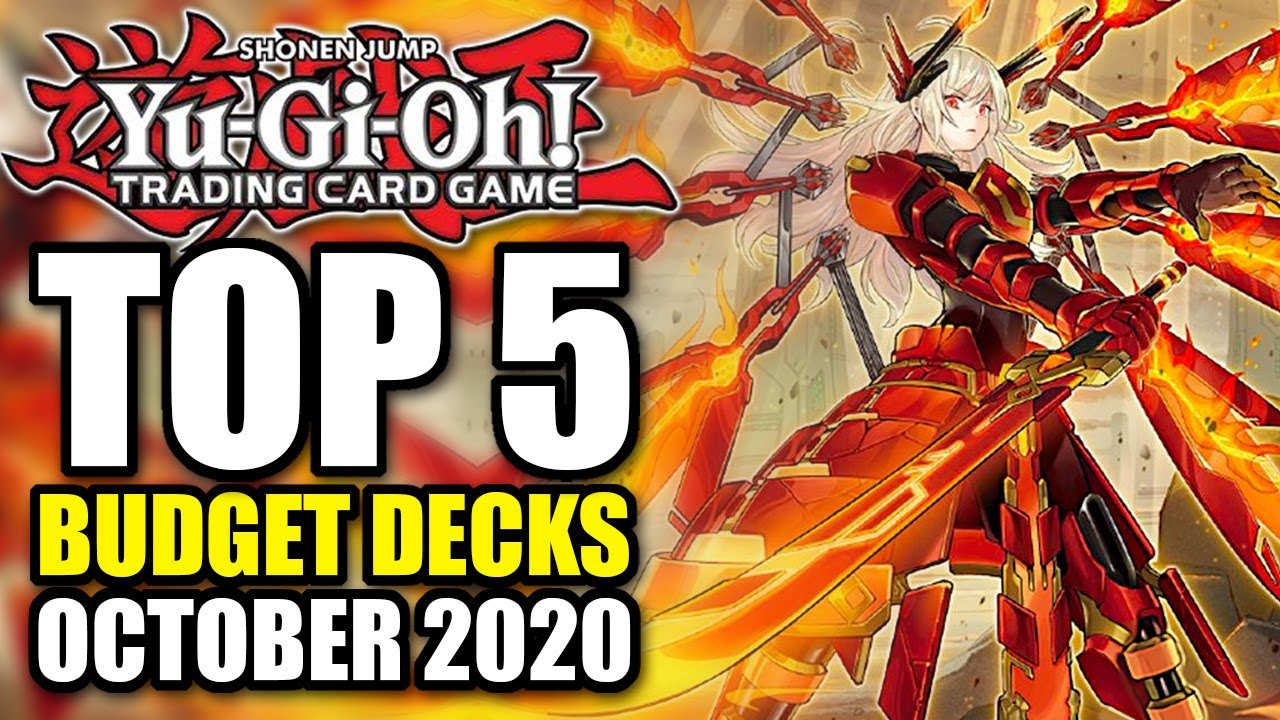 Yu-Gi-Oh! Top 5 Competitive Budget Decks for the October 2020 Format!