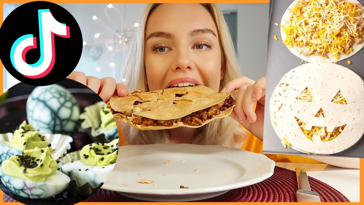 TESTAR HALLOWEENRECEPT FRÅN TIKTOK