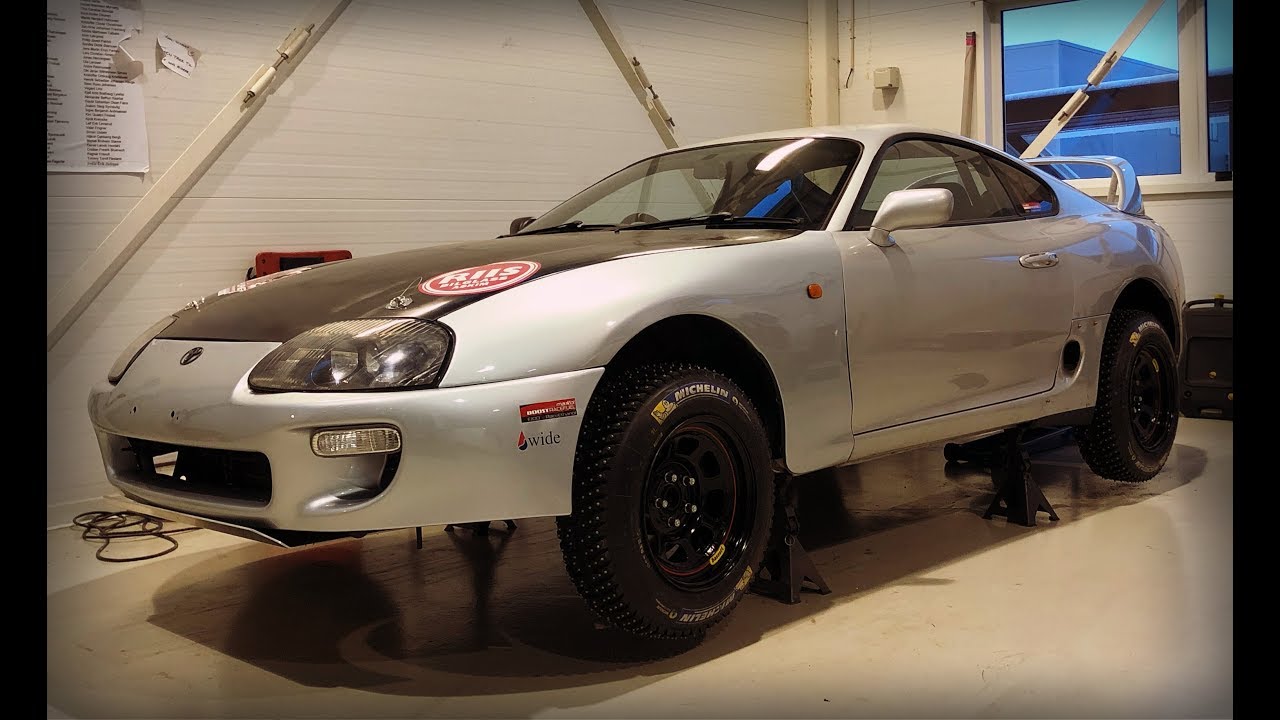 BAD ASS ICE BEATER SUPRA ON WRC STUDS! | VLOG 111