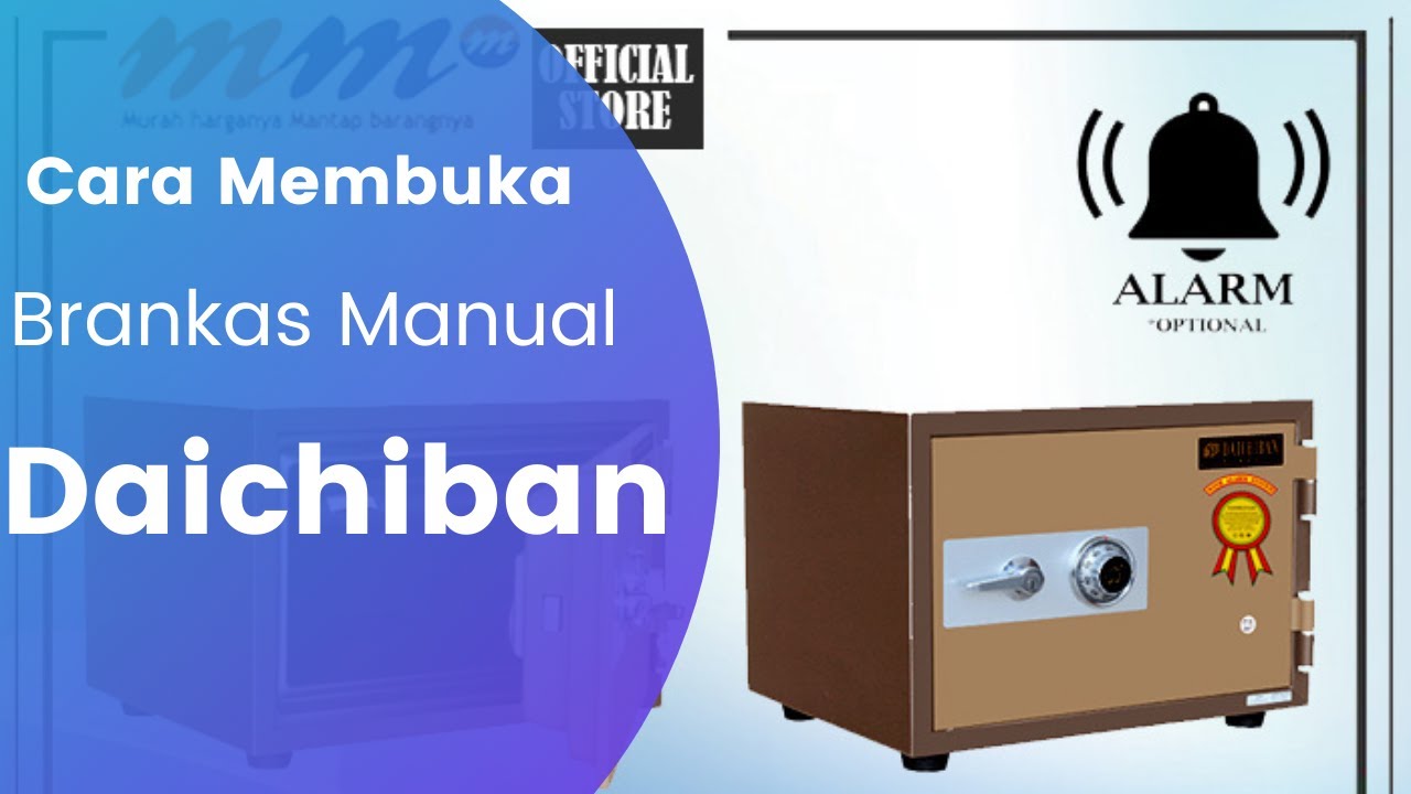 Cara Membuka Brankas Daichiban Manual