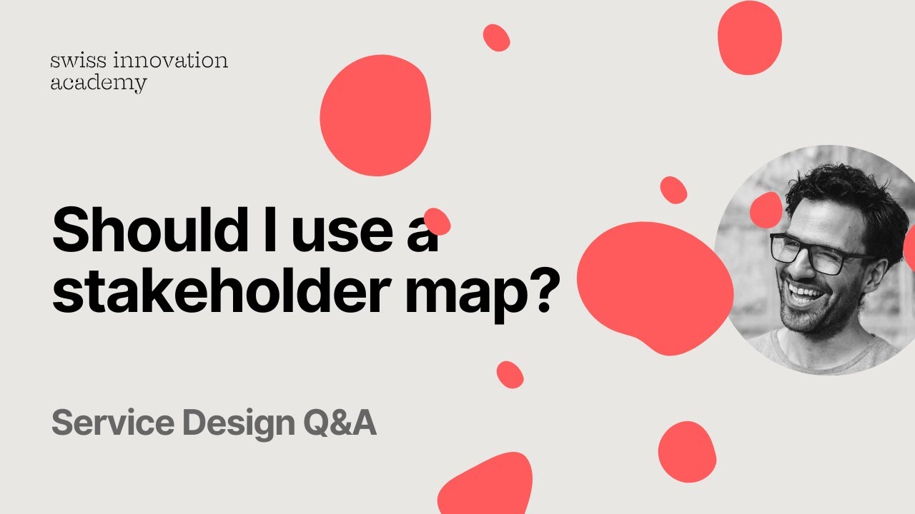 When should I use a stakeholder map or ecosystem map?