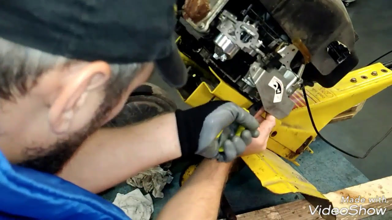 Мотокультиватор AL-KO MH-4000. ЗАМЕНА КАРБЮРАТОРА