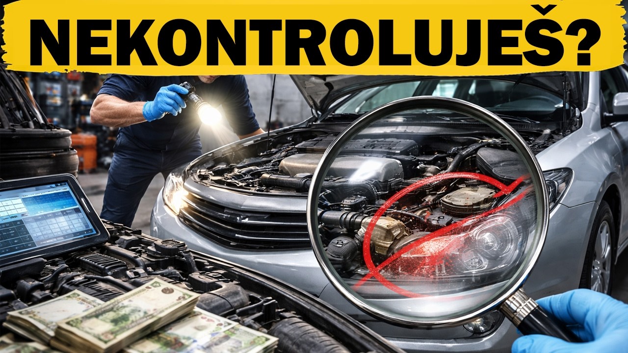 Kupuješ OJETÉ auto? 12 věcí které NIKDO nekontroluje (a ztrácejí JMĚNÍ!)