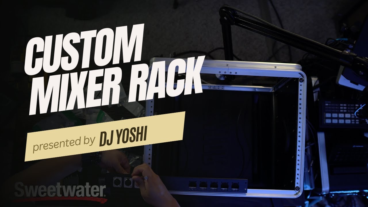How to Build a Custom DJ/AV Rack Patch Panel Without Soldering! It's perfect for a Gain Stage Mixer