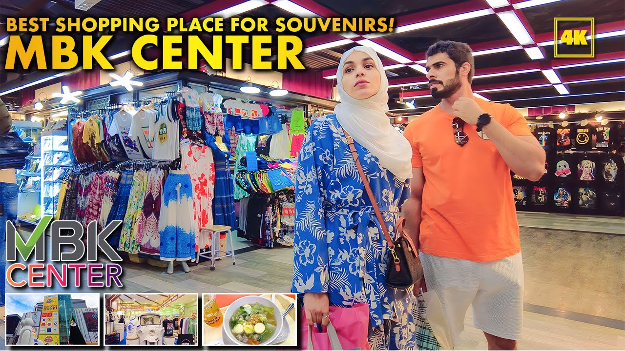 Best shopping place for souvenirs in Bangkok / MBK CENTER