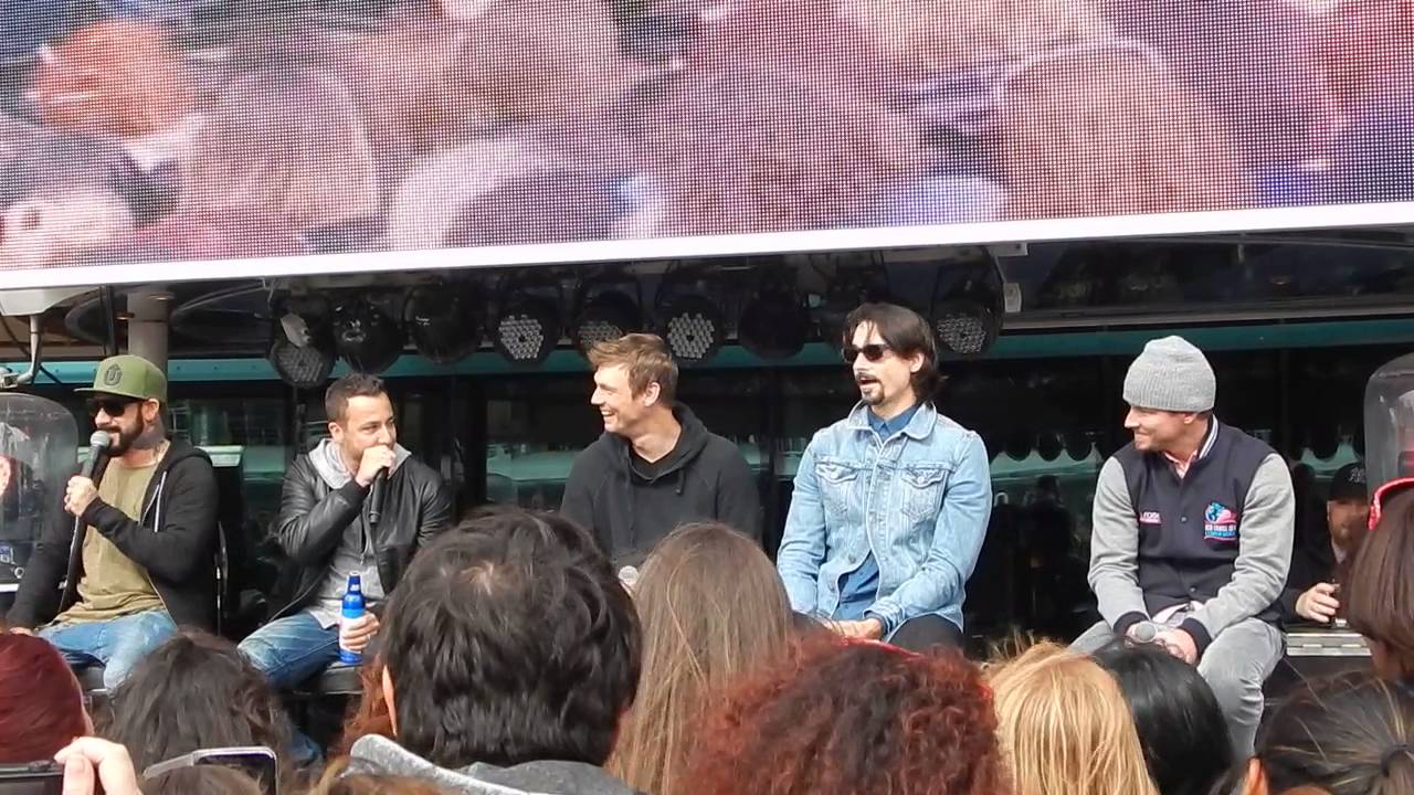 BSB Cruise 2016 - Q&A - Sexy times with their wives