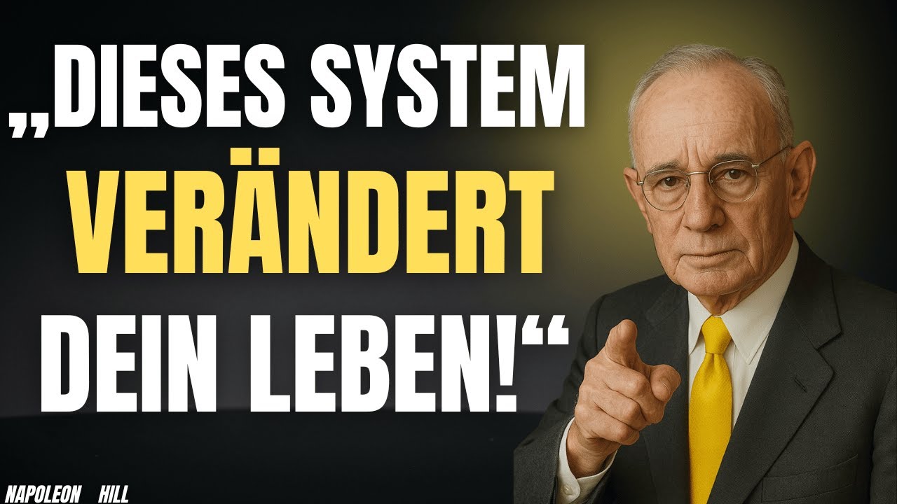 „Wie man Systeme statt Ziele definiert (EIN SYSTEM, DAS DEIN LEBEN VERÄNDERT) | Napoleon Hill“