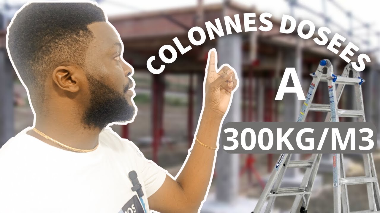 COMMENT DETERMINER LA QUANTITE DE CIMENT, SABLE  ET GRAVIER DANS UN BETON DE COLONNE DOSE A 300KG/M3