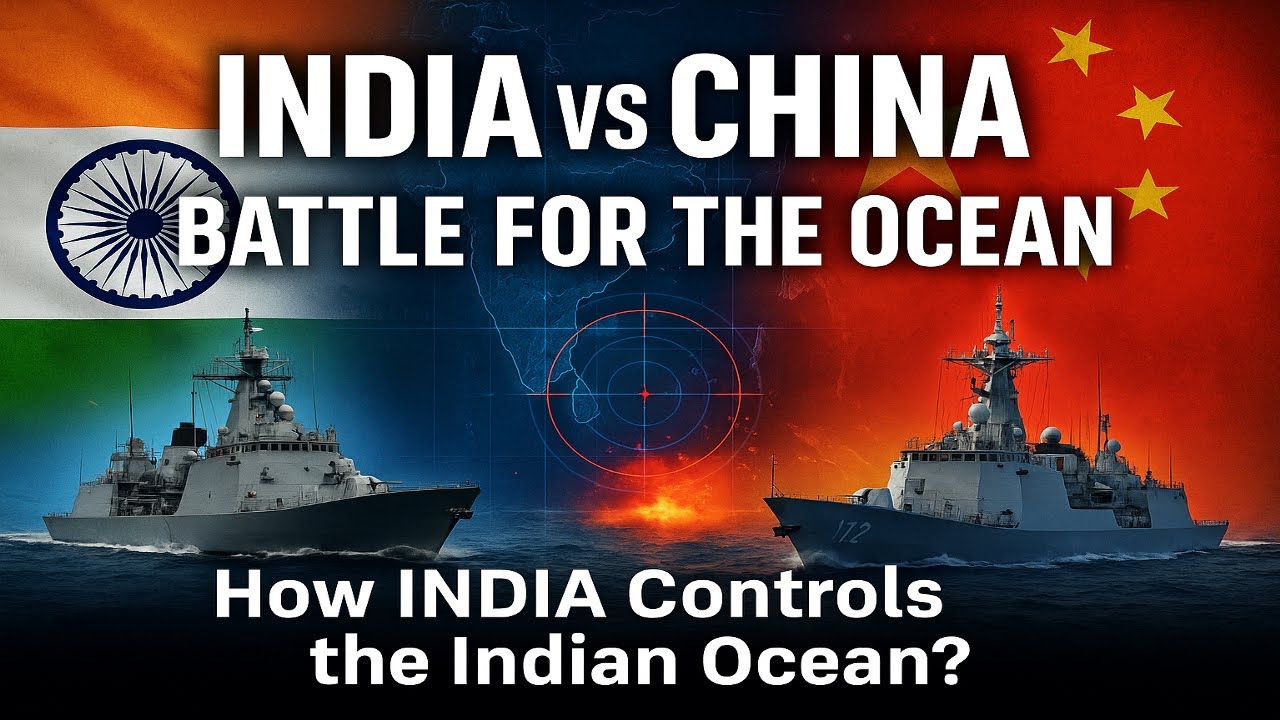 India vs China in the Indian Ocean | Geopolitical Battle for Maritime Supremacy Explained