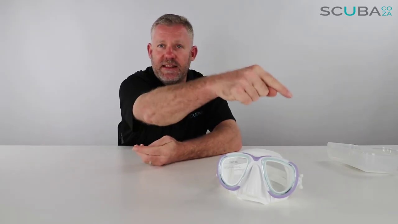 Mares Tana Mask, product review by Kevin Cook, SCUBA.co.za